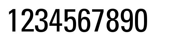 Nova Condensed SSi Condensed Font, Number Fonts