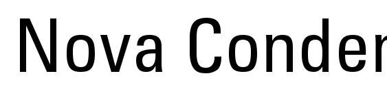 Шрифт Nova Condensed SSi Condensed