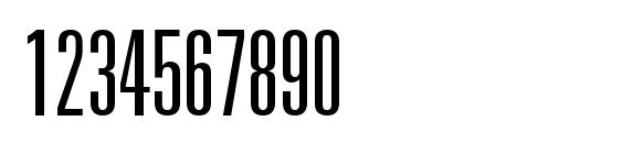 Nova Light Ultra SSi Light Ultra Condensed Font, Number Fonts