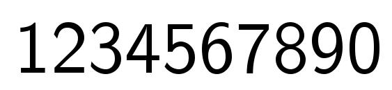 Nova Normal Font, Number Fonts