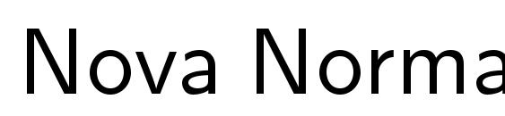 Nova Normal Font