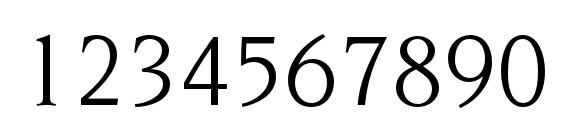 NovareseStd BookItalic Font, Number Fonts