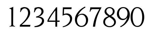 Novelty Italic Font, Number Fonts