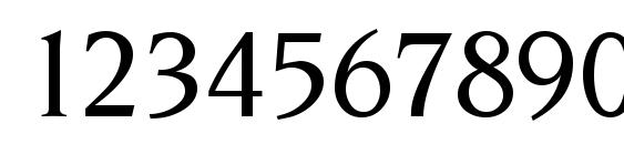 Novelty Medium Regular Font, Number Fonts