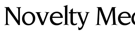 шрифт Novelty Medium Regular, бесплатный шрифт Novelty Medium Regular, предварительный просмотр шрифта Novelty Medium Regular