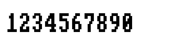 Novem Font, Number Fonts