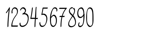 Novito Font, Number Fonts