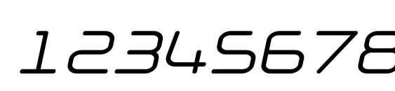 Np naipol all in one bold italic Font, Number Fonts