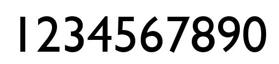NRB Welsh Gillian Font, Number Fonts