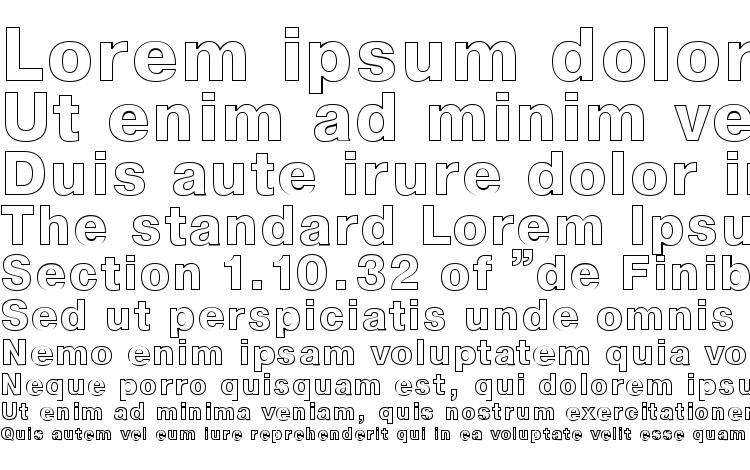specimens Ntoutline bold font, sample Ntoutline bold font, an example of writing Ntoutline bold font, review Ntoutline bold font, preview Ntoutline bold font, Ntoutline bold font