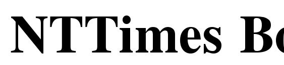 Шрифт NTTimes Bold