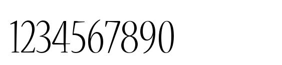 NuevaStd LightCond Font, Number Fonts