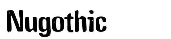 Nugothic Font