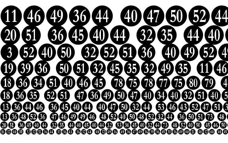 specimens Numberpile font, sample Numberpile font, an example of writing Numberpile font, review Numberpile font, preview Numberpile font, Numberpile font
