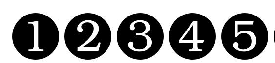 Numerals Font, Number Fonts