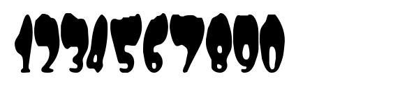 Numskull (BRK) Font, Number Fonts
