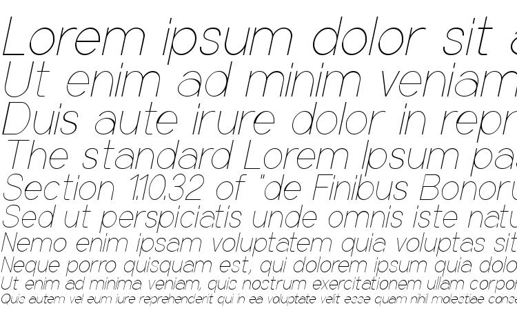 specimens NuOrder ThinItalic font, sample NuOrder ThinItalic font, an example of writing NuOrder ThinItalic font, review NuOrder ThinItalic font, preview NuOrder ThinItalic font, NuOrder ThinItalic font