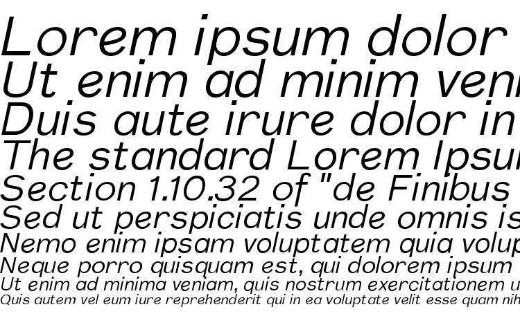 specimens Nurom Italic font, sample Nurom Italic font, an example of writing Nurom Italic font, review Nurom Italic font, preview Nurom Italic font, Nurom Italic font