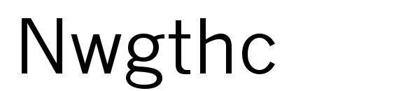 Nwgthc Font