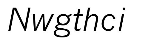 Nwgthci font, free Nwgthci font, preview Nwgthci font