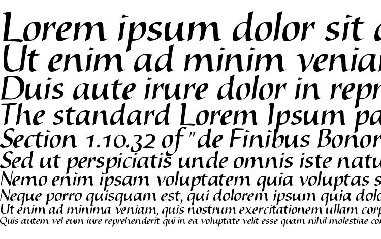 specimens Nyfors font, sample Nyfors font, an example of writing Nyfors font, review Nyfors font, preview Nyfors font, Nyfors font