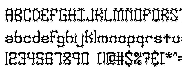 glyphs Nymonak BRK font, сharacters Nymonak BRK font, symbols Nymonak BRK font, character map Nymonak BRK font, preview Nymonak BRK font, abc Nymonak BRK font, Nymonak BRK font