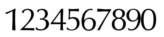 O801 Flare Regular Font, Number Fonts