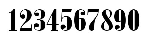 ObeliskGrand Regular Font, Number Fonts