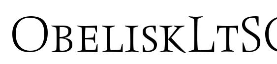 ObeliskLtSCITC TT font, free ObeliskLtSCITC TT font, preview ObeliskLtSCITC TT font
