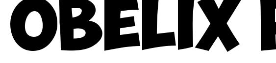 Obelix Pro Bold font, free Obelix Pro Bold font, preview Obelix Pro Bold font