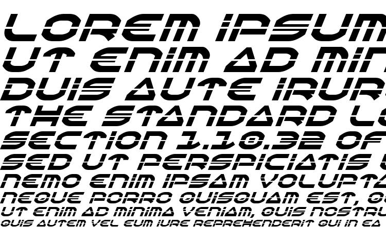 specimens Oberon Laser Italic font, sample Oberon Laser Italic font, an example of writing Oberon Laser Italic font, review Oberon Laser Italic font, preview Oberon Laser Italic font, Oberon Laser Italic font