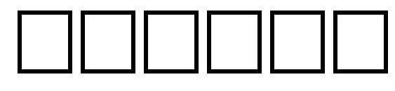 Oblast regular Font, Number Fonts