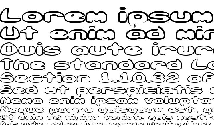 specimens Obloquy Outline (BRK) font, sample Obloquy Outline (BRK) font, an example of writing Obloquy Outline (BRK) font, review Obloquy Outline (BRK) font, preview Obloquy Outline (BRK) font, Obloquy Outline (BRK) font