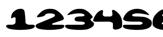 Obloquy Solid (BRK) Font, Number Fonts