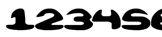 Obloquy Solid BRK Font, Number Fonts