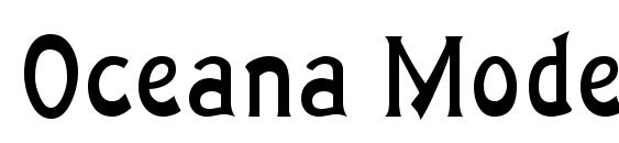 Oceana Modern Normal Font