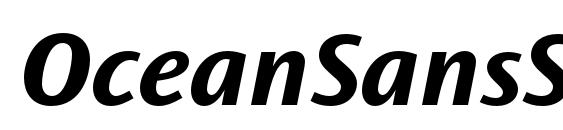 OceanSansStd BoldSemiExtIta font, free OceanSansStd BoldSemiExtIta font, preview OceanSansStd BoldSemiExtIta font