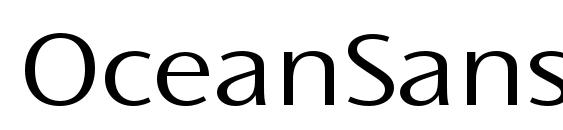 OceanSansStd LightExt font, free OceanSansStd LightExt font, preview OceanSansStd LightExt font