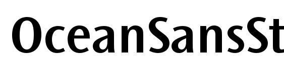 OceanSansStd Semibold font, free OceanSansStd Semibold font, preview OceanSansStd Semibold font
