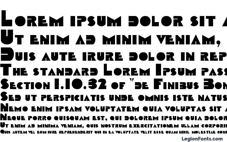 specimens Oclock font, sample Oclock font, an example of writing Oclock font, review Oclock font, preview Oclock font, Oclock font