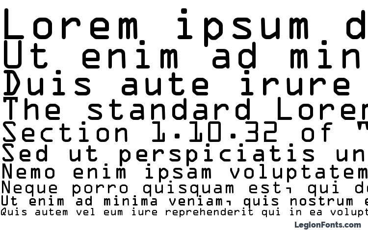specimens OCR 1 SSi font, sample OCR 1 SSi font, an example of writing OCR 1 SSi font, review OCR 1 SSi font, preview OCR 1 SSi font, OCR 1 SSi font