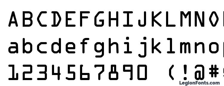 glyphs OCR A font, сharacters OCR A font, symbols OCR A font, character map OCR A font, preview OCR A font, abc OCR A font, OCR A font