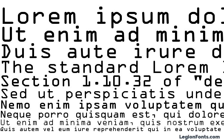 specimens OCR OneGTT font, sample OCR OneGTT font, an example of writing OCR OneGTT font, review OCR OneGTT font, preview OCR OneGTT font, OCR OneGTT font