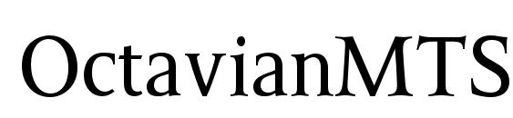 OctavianMTStd Font