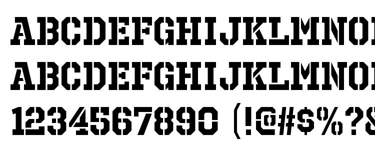 glyphs OctinPrisonRg Bold font, сharacters OctinPrisonRg Bold font, symbols OctinPrisonRg Bold font, character map OctinPrisonRg Bold font, preview OctinPrisonRg Bold font, abc OctinPrisonRg Bold font, OctinPrisonRg Bold font