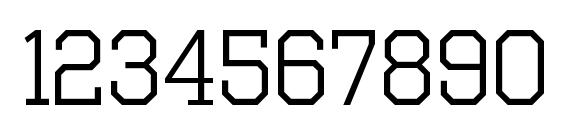 OctinSportsBk Regular Font, Number Fonts