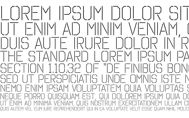 specimens OctinStencilLt Regular font, sample OctinStencilLt Regular font, an example of writing OctinStencilLt Regular font, review OctinStencilLt Regular font, preview OctinStencilLt Regular font, OctinStencilLt Regular font
