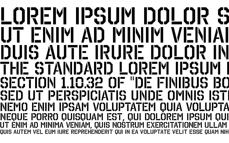 specimens OctinStencilSb Regular font, sample OctinStencilSb Regular font, an example of writing OctinStencilSb Regular font, review OctinStencilSb Regular font, preview OctinStencilSb Regular font, OctinStencilSb Regular font