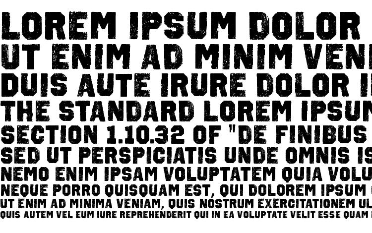 specimens OctinVintageABl Regular font, sample OctinVintageABl Regular font, an example of writing OctinVintageABl Regular font, review OctinVintageABl Regular font, preview OctinVintageABl Regular font, OctinVintageABl Regular font