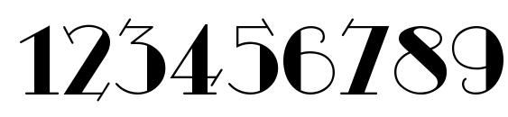 Odalisqu Font, Number Fonts